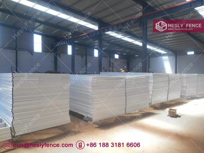 decorative temporary fencing panels