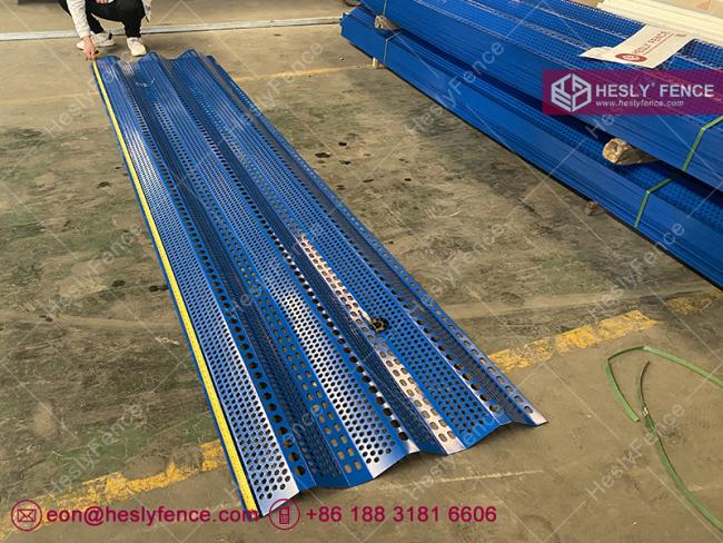 steel windbreak panel