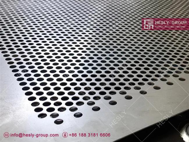 perforated metal sheet round hole