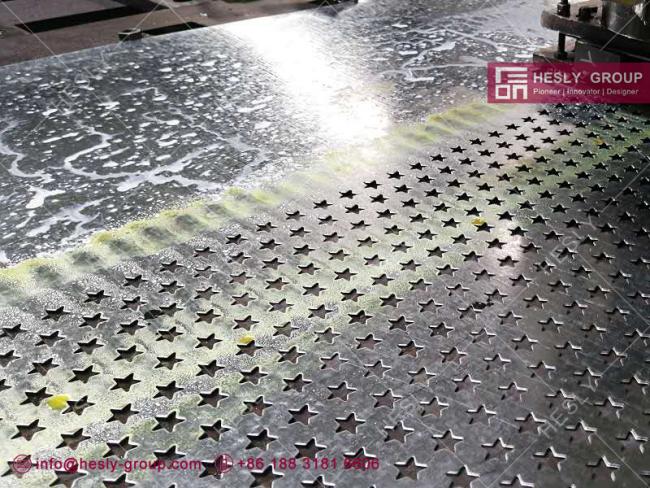star hole perforated metal