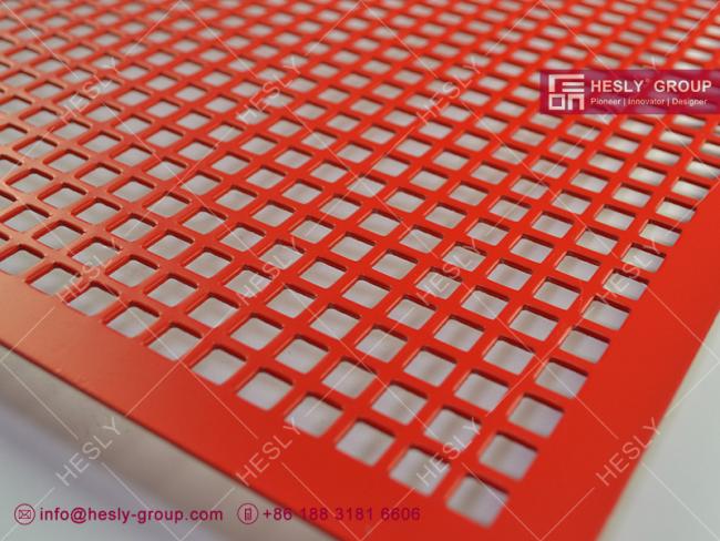 square hole punching metal