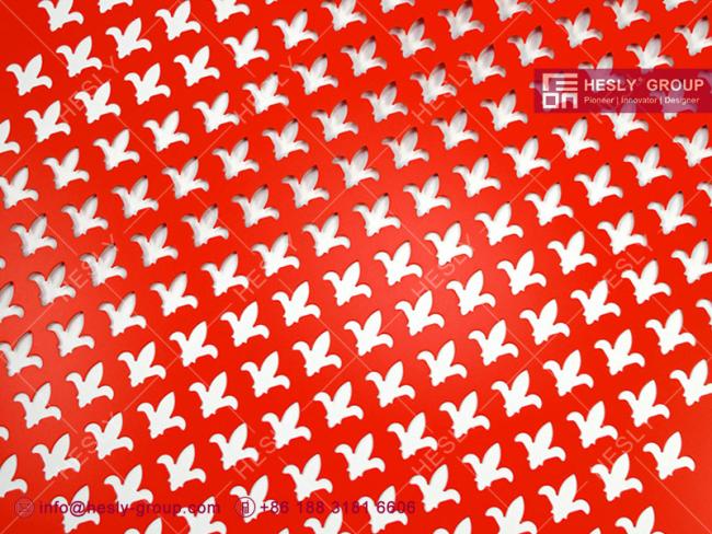 powder coated punching metal