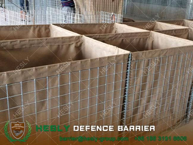 hesco defensive barrier