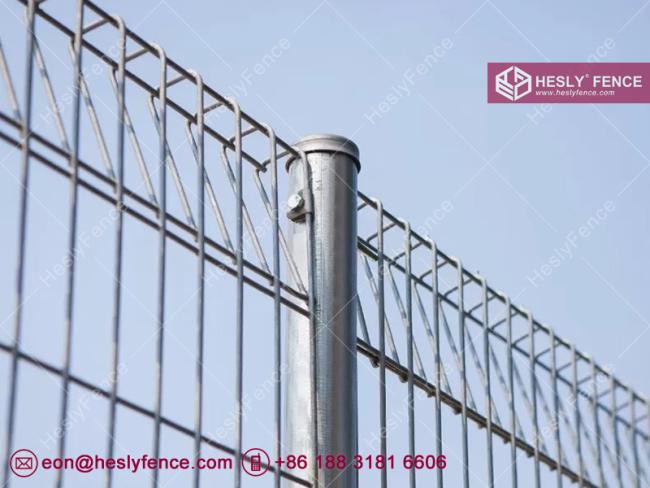 BRC roll top mesh fencing