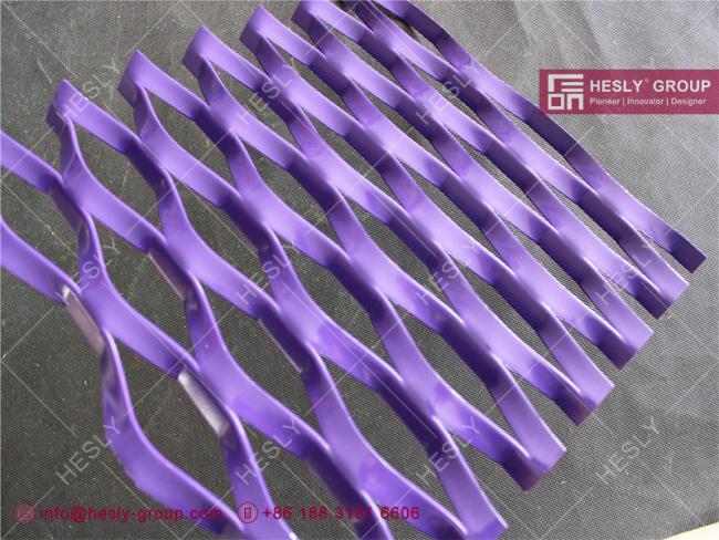 expanded metal mesh facade