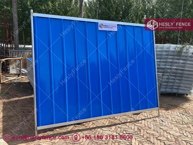 steel hoarding panels China supplier