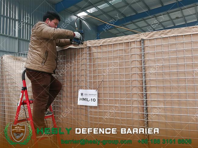 Chinese Military Defensive Barrier
