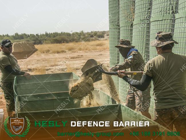 defensive barrier bunker