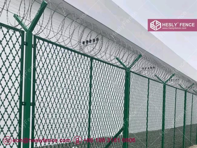 diamond razor mesh fencing HESLY
