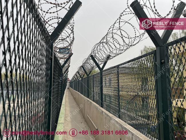 HESLY Welded Razor Mesh Fencing