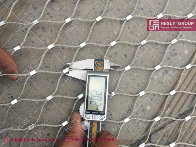 stainless steel wire rope mesh Chins exporter