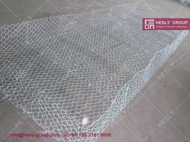 double twisted hexagonal wire gabion baskets