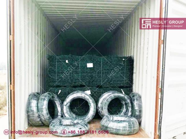 PVC coated gabion box