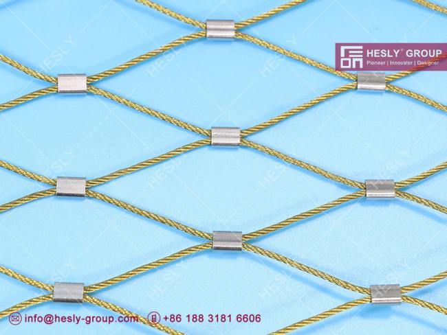 stainless steel wire rope mesh webnet