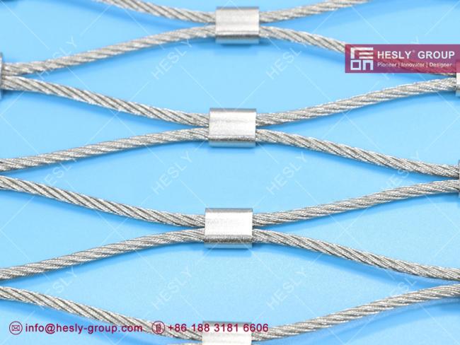 Stainless Steel 316 Wire Rope Net China HESLY