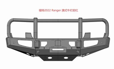 China OEM Steel Front Offroad Bull Bar 4x4 Bumper For Ford Ranger T9 2022+ for sale