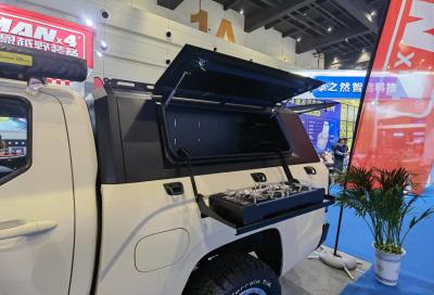 China Customizable Pickup Truck Canopy Aluminum Or Steel Construction For Gwm Cannon for sale