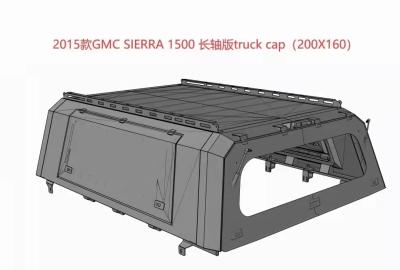 China OEM Steel Pickup Canopy Truck Cap For GMC Sierra 1500 Replacement for sale