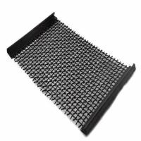 China Rectangular Spring Steel Metal Wire Mesh Screen ISO9001 Standards for sale