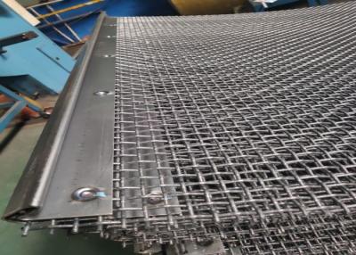China Diamond Woven 65Mn Vibrating Screen Wire Mesh for sale
