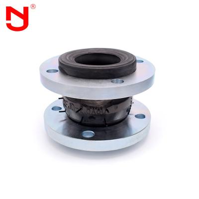 China EPDM Rubber Expansion Joint With Galvanized Carbon Steel Flanges for sale
