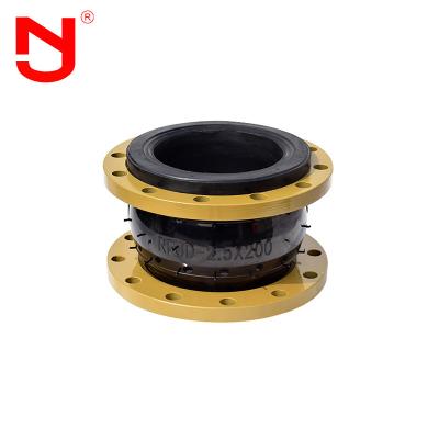 China DN125 Single Sphere Rubber Expansion Joint EPDM Rubber Compensator for sale