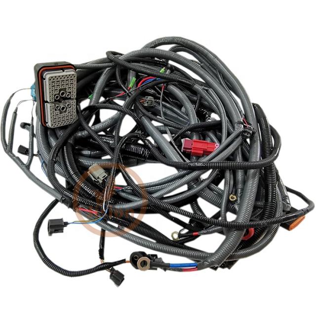 Excavator Wiring Harness Close-up View
