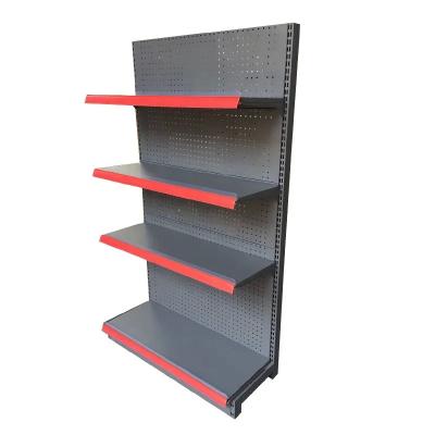 China Detachable Retail Display Racks Flat Backboard Shelf Supermarket For Display for sale