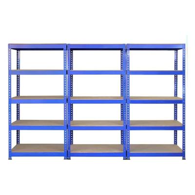 China Custom Adjustable Warehouse Storage Rack Metal Steel Portable Shelf for sale