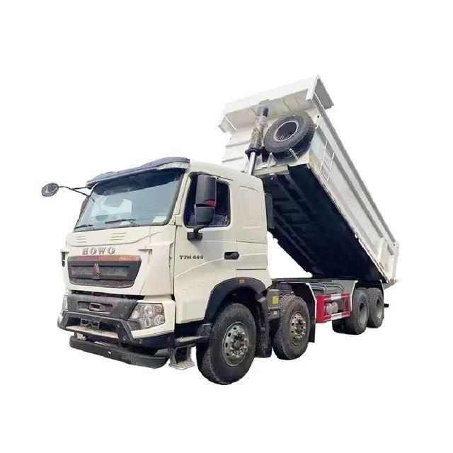 New Sinotruk HOWO 8*4 Used Transport Tipper Diesel Manual Dump Truck