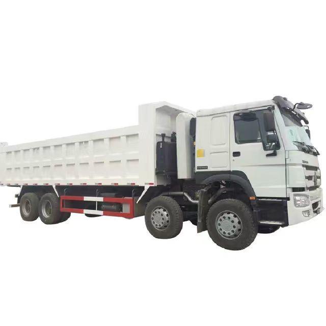 New Sinotruk HOWO 8*4 Used Transport Tipper Diesel Manual Dump Truck
