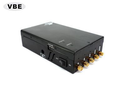 China 5 Bands Cell Phone Blocker For Schools , Wifi Network Jammer 110 - 220VAC Power Supply for sale