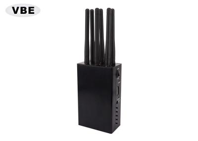 China Compact Size Handheld Signal Jammer 6W Total Transmit Power Eco Friendly for sale