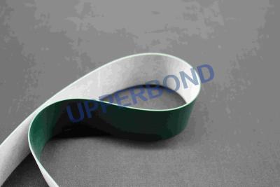 China Grinding Surface Matte Surface Green Conveyor Belt For Focke Cigarette Packing Line for sale