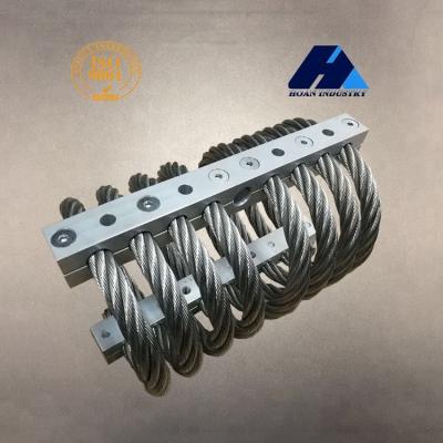 China Stainless Steel Wire Rope Isolator Design Vibration Shock Insulation Mounting for sale