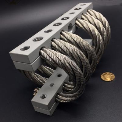China Circular Wire Rope Isolators Stainless Steel Compressor Aerospace Launcher for sale