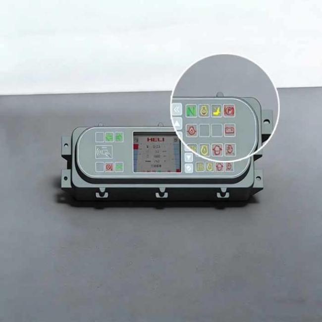 DC12V24V Universal Operating Power 2.8-inch Forklift LED Dashboard 0