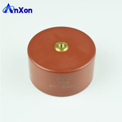 China 40KV 5500PF HV doorknob capacitor 40KV 552  High voltage doorknob capacitor for sale
