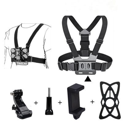 China Surfing Skiing Adjustable Strap For Gopro Tripod Harness Gopro Hero Chest Mount à venda