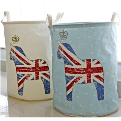China 40*50cm 35*45cm Collapsible Laundry Hamper Box With Wire for sale