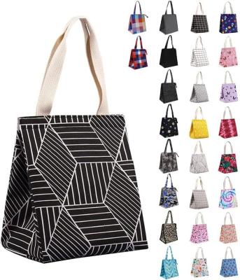 China Rhombus Insulated Lunch Bag Water Resistant Thermal Lunch Cooler For Adults Picnic en venta