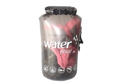 China Canoe 10L 20L PVC Waterproof Dry Bag Backpack Outdoor Products For Camping for sale