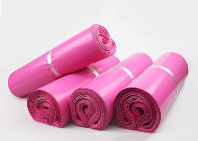 China Sacos de envio pelo correio do plástico cor-de-rosa barato dos materiais de embalagem para afixar pacotes à venda
