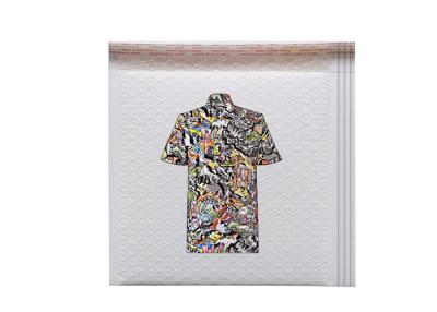 China Bolsos polivinílicos del envase de plástico de la ropa de la burbuja con la prenda impermeable de la impresión para enviar en venta
