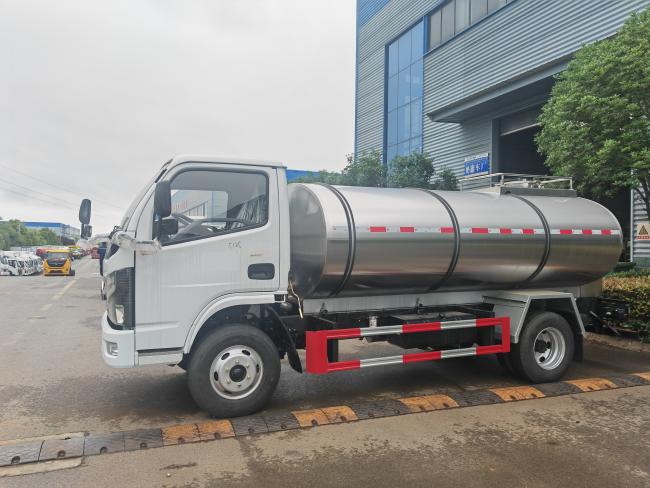 CLW Brand Food Grade Stainless Steel Water Tanker Truck