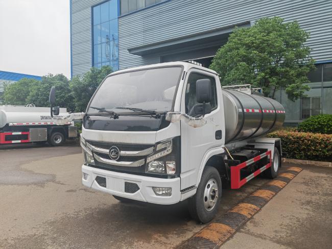 CLW Brand Food Grade Stainless Steel Water Tanker Truck