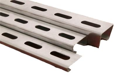 China Q235 Galvanized Steel Profile Mounting Stand Racking Brackets For Solar Panel Mount System for sale