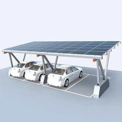 Chine Énergie renouvelable de systèmes de défilement ligne par ligne de panneau solaire de systèmes solaires de parking de picovolte de hangar de voiture à vendre