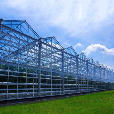 China Rust Protection Anodized Solar System Greenhouse Metal Frame Photovoltaic System Walk-in Greenhouse for sale