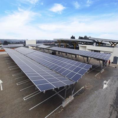 Chine Hangar modulaire de stationnement de voiture d'énergie solaire de cadre de Q345B à vendre